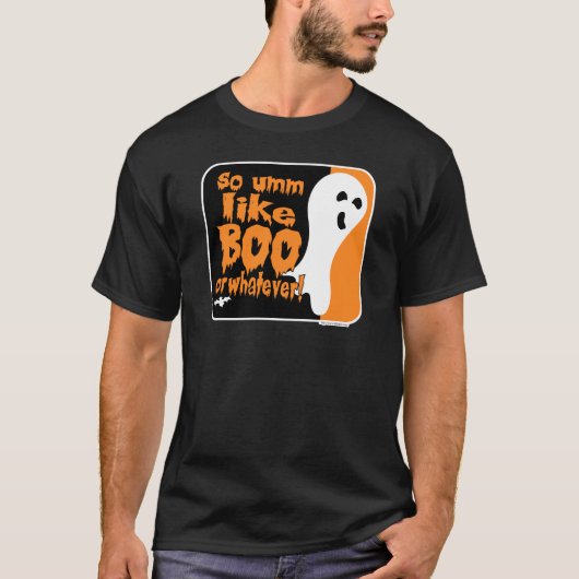 Wie Boo oder wie lustig Halloween Ghost T-Shirt (Vorderseite)
