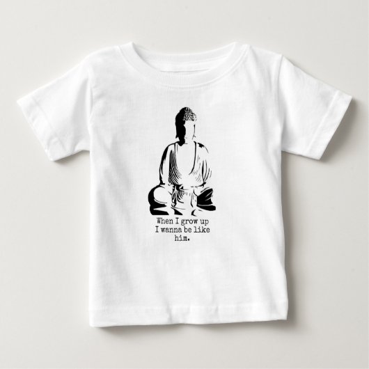 Wie Buddha Baby T-shirt (Vorderseite)