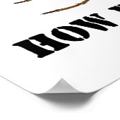 Wie Buggy ist dein Leben? Moskito Anatomischer Spa Poster (Ecke)