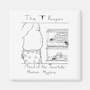 Wie Bugs Menschen sehen Magnet