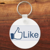 Wie Button - Schlüsselanhänger (Vorderseite)