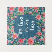 Wie Casa Frida VIII | MI Casa es SU Wandteppich (Vorderseite)