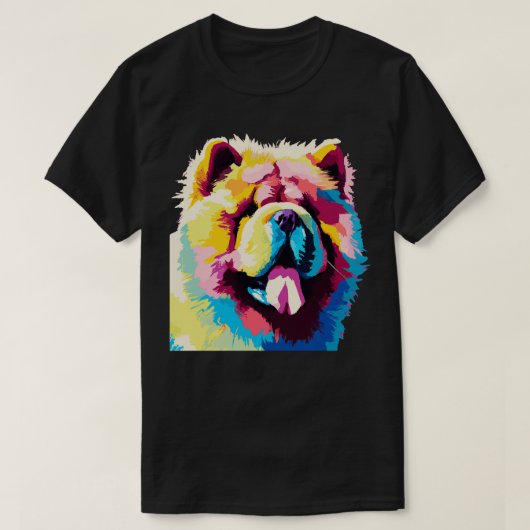 Wie Chow Art Hund Lover Geschenke 1 T-Shirt (Design vorne)
