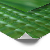 Wie das Gras wächst drucken Poster (Ecke)