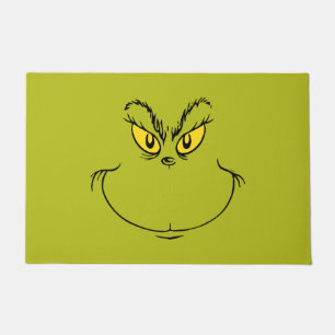 Wie das Grinch Weihnachtsfest zurechtkommt Fußmatte