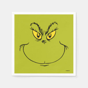 Wie das Grinch Weihnachtsfest zurechtkommt Serviette