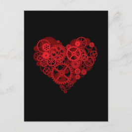 Wie das Herz funktioniertPostkarte Postkarte