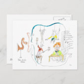 Wie das Ohr funktioniert Postkarte (Vorne/Hinten)