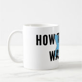 Wie das Rennen Won™ Kaffee-Tasse war Kaffeetasse (Links)