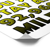 Wie das sonnenwitzige Poster (Ecke)