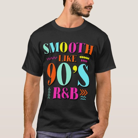 Wie das Throwback-Party der 1990er Jahre im R&B de T-Shirt (Vorderseite)
