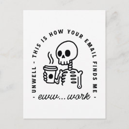 Wie deine E-Mail mich lustig findet eww Arbeit aus Postkarte