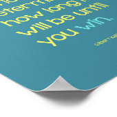 Wie denken Sie, wenn Sie... Poster verlieren. (Ecke)