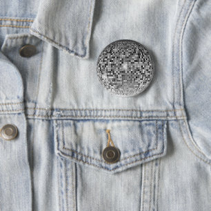 Wie der 70er: Retro Disco Ball Button
