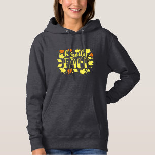 Wie der Fall mit Blätter Hoodie