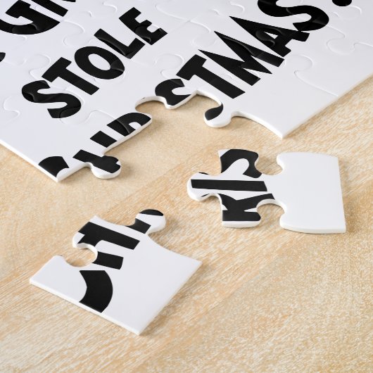 Wie der Grinch Stiel Weihnachten! Puzzle (Seite)