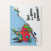 Wie der Grinch Stiel Weihnachten! Puzzle (Vertikal)