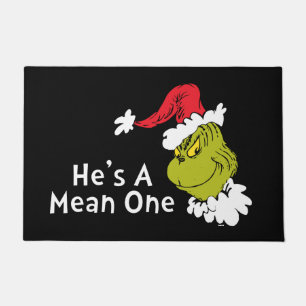 Wie der Grinch Weihnachten gestohlen hat Er ist Fußmatte