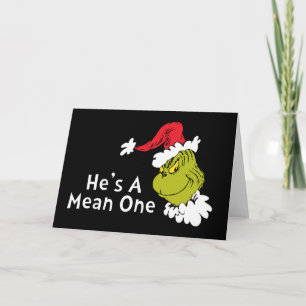 Wie der Grinch Weihnachten gestohlen hat Er ist Karte