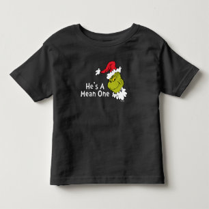 Wie der Grinch Weihnachten gestohlen hat Er ist Kleinkind T-shirt