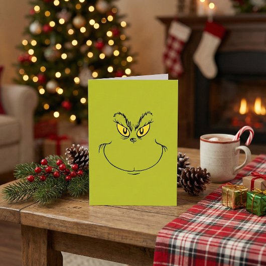 Wie der Grinch Weihnachten gestohlen hat Gesicht