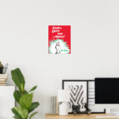 Wie der Grinch Weihnachten gestohlen hat Poster (Heimbüro)