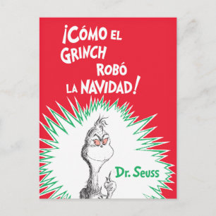 Wie der Grinch Weihnachten gestohlen hat Postkarte