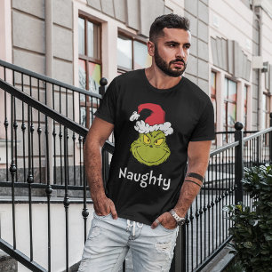 Wie der Grinch Weihnachten gestohlen hat Unartig Tri-Blend Shirt
