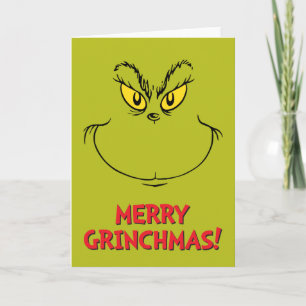 Wie der Grinch Weihnachten stahl Gesicht