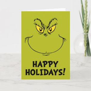 Wie der Grinch Weihnachten stahl Gesicht