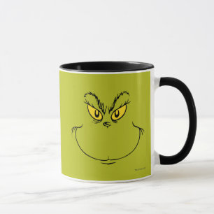 Wie der Grinch Weihnachten stahl Gesichtsmug Tasse