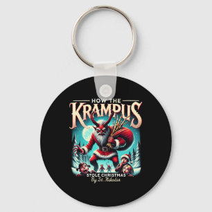 Wie der Krampus Stolz Weihnachtskrampus kommt Schlüsselanhänger
