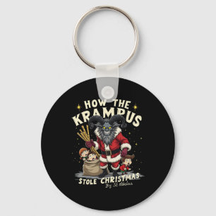 Wie der Krampus Stolz Weihnachtskrampus kommt Schlüsselanhänger