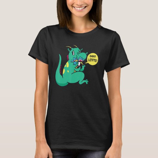 Wie der letzte Drache wie das letzte Einhorn isst T-Shirt (Vorderseite)