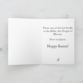 WIE DER OSTBUNNY WURDE FEIERTAGSKARTE (Innenseite)