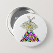 Wie der Osterhase seine Eier bekommt Button (Vorne & Hinten)