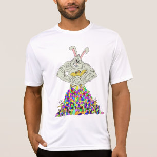 Wie der Osterhase seine Eier bekommt T-Shirt