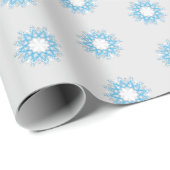 Wie der Schnee fliegt Geschenkpapier (Rolleneckpunkt)