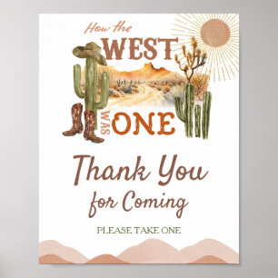 Wie der Westen ein Geburtstagskind war, vielen Dan Poster