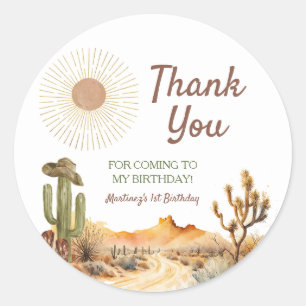 Wie der Westen ein Geburtstagskind war, vielen Dan Runder Aufkleber