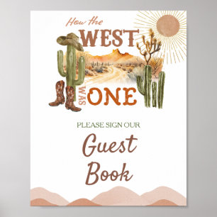 Wie der Westen ein Geburtstagskuchen war Poster