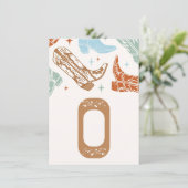 Wie der Westen eine hochrangige Bannerkarte war -  Einladung (Stehend Vorderseite)