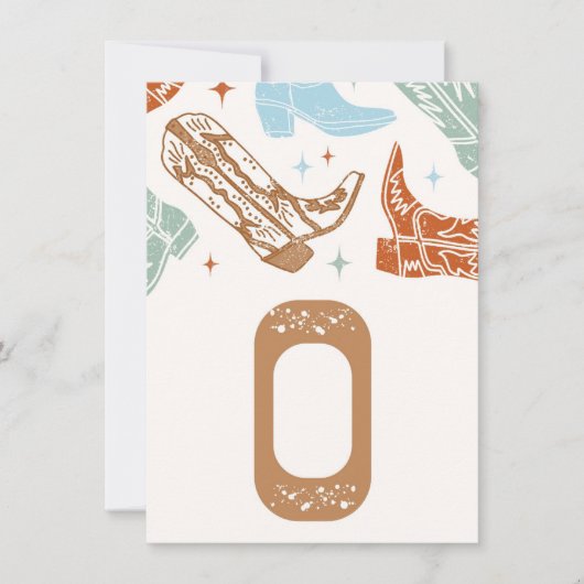 Wie der Westen eine hochrangige Bannerkarte war -  Einladung (Vorderseite)