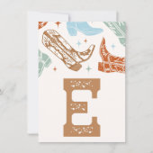 Wie der Westen eine hochrangige Bannerkarte war - Einladung (Vorderseite)