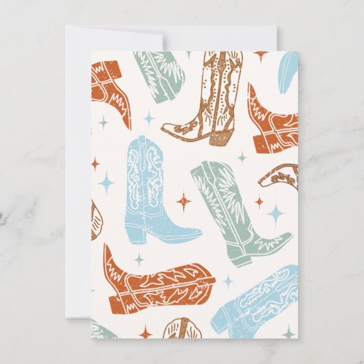 Wie der Westen eine hochrangige Bannerkarte war - Einladung (Rückseite)