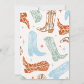 Wie der Westen eine monatliche Foto-Bannerkarte wa Einladung (Rückseite)