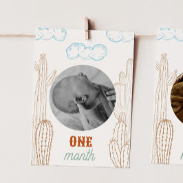 Wie der Westen eine monatliche Foto-Bannerkarte wa Einladung