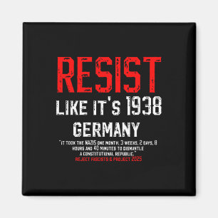 Wie Deutschland im Jahr 1938 widersetzt sich Deuts Magnet