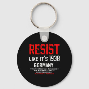 Wie Deutschland im Jahr 1938 widersetzt sich Deuts Schlüsselanhänger