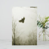Wie die Crow fliegt Briefpapier (Stehend Vorderseite)